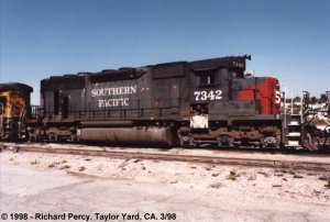 7342 at Taylor Yard, CA. - 3/98