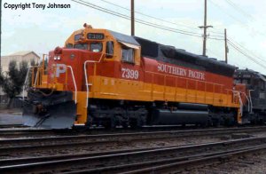 SD44R #7399 at Oakland, CA. from Tony Johnson