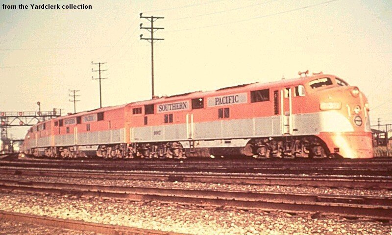 Southern Pacific Diesel Locomotive