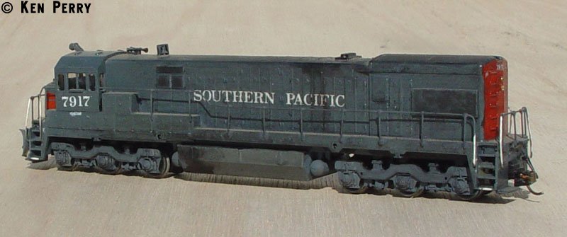 HO Scale GE U30CG Locomotive Shell